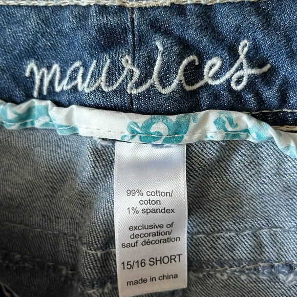 Ladies Like New Maurice’s Curvy Flare leg pants, Sz. 15/16 Short, zip front! - Picture 3 of 8